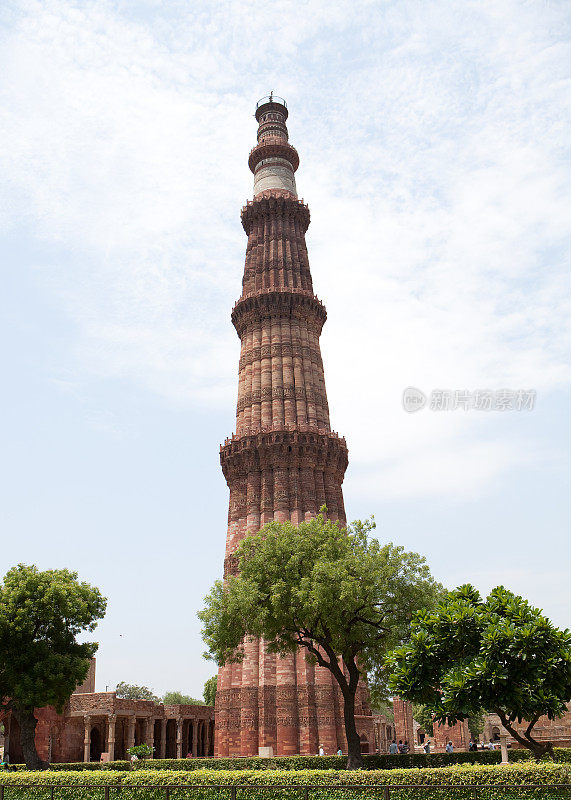 Qutub Minar，新德里，印度